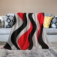 thumbnail image 2 of Chilfamy Pop Art Throw Blanket for Couch Sofa Bed Office Travel Camping School Flannel Soft Plush Blanket All Seasons Bedding 40x50in, 2 of 6