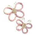 thumbnail image 4 of CoudarTitie 2 Pieces Butterfly Wall Art Decor Boho Decorative Modern Wall Hanging Decoration Pink, 4 of 9