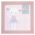 thumbnail image 1 of Portarretrato infantil Hodeco 6X6 ROSA 3 PZS MDF 17.5X2X17CM, 1 of 4
