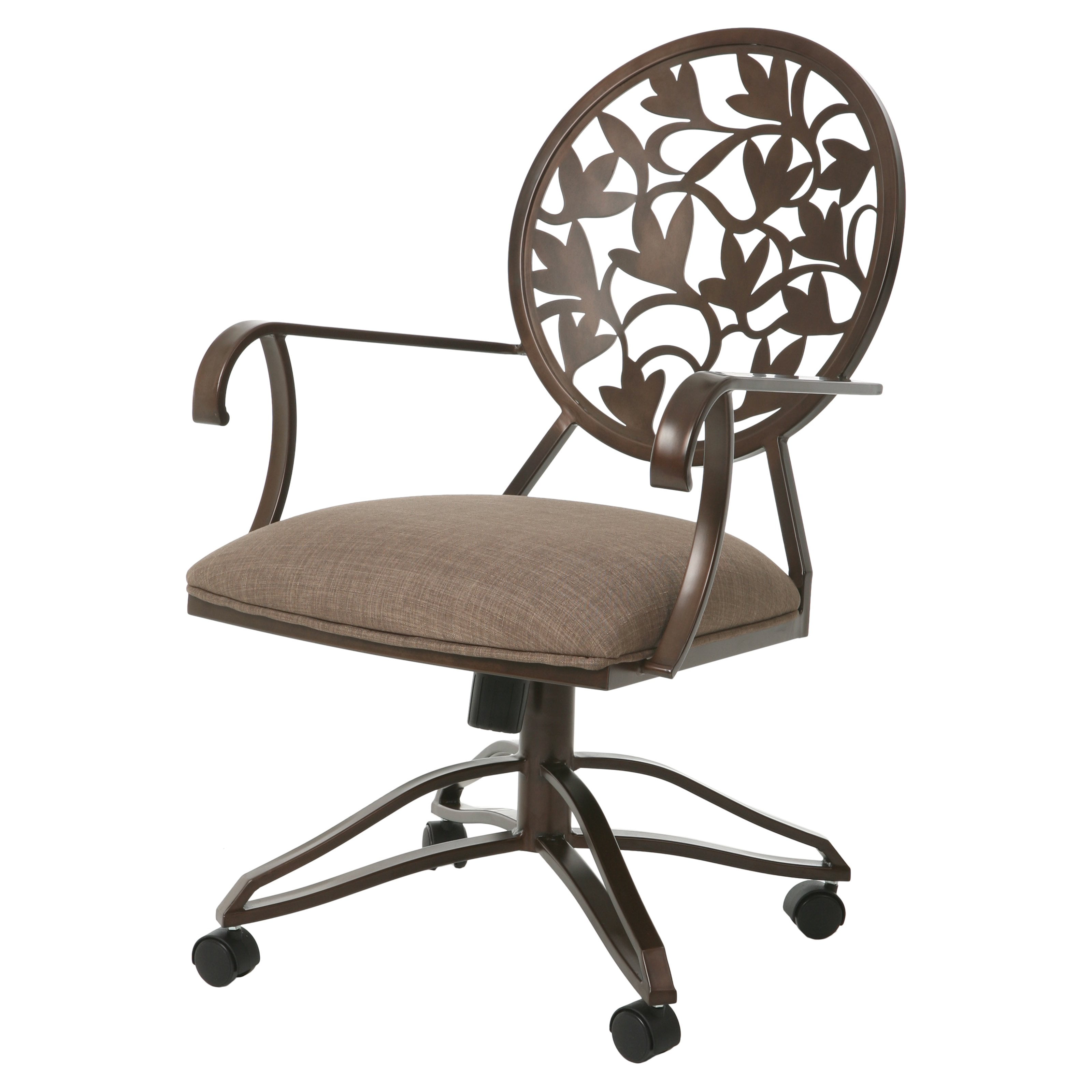 metal dining chairs with casters