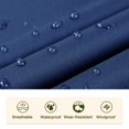 thumbnail image 5 of LEEYNEER Poncho Imperméable à Capuche pour Adultes Femmes avec Poches, 5 of 5