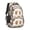 Highland Cow and, variant on Highland Cow and Flower Print Backpack for School, Cute School Bag with Adjustable Shoulder Straps and Padded Back, 16.9"x12.6"x5.9"
