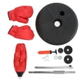thumbnail image 4 of Saco de boxeo con Guantes Jadeshay con Soporte plástico acero inoxidable cuero, 4 of 14