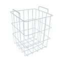 thumbnail image 4 of Large Capacity Wire Storage Baskets, Metal Refrigerator Organizer Bins with Handles for Fridge, Pantry, Closets, White, Set of 2, Suitable for Refrigerators, Freezers, Cars,, 4 of 7