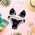 thumbnail image 6 of Bats Detachable Sponge Adjustable Strap Bikini Set Two-Pack Swimsuit Suit Beach Pool Party, 6 of 6