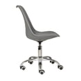 thumbnail image 3 of Silla Estilo Eames Acojinada Para Oficina Gris, 3 of 3