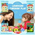 thumbnail image 4 of Eurhowing Kids Toy Phone, Smart Phone Toys with Phone Calls, Camera, MP3 Music Player, Educational Learning Toy Birthday Christmas Gift for Boys Girls Ages 3-12, Blue, 4 of 9