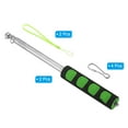 thumbnail image 3 of Unique Bargains 1.4M/4.6ft Telescopic Handheld Flagpole,2Set Pointer Stick w Sponge Handle Green, 3 of 8