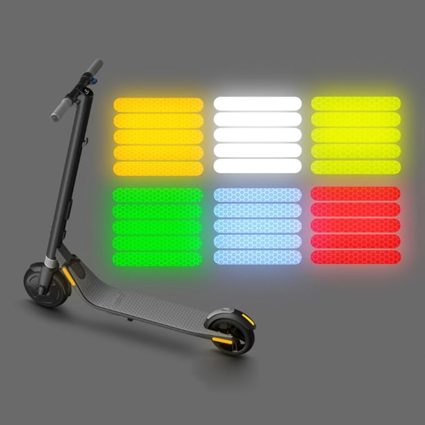 Bande adhésive réfléchissante trottinette ninebot ES1/ES2/ES4 Bande adhésive réfléchissante trottinette ninebot ES1/ES2/ES4