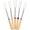 5 Fork Set, variant on 32" Smores Sticks for Fire Pit - Accessories for Campfire Marshmallow Roasting Sticks S'mores Kit Outdoor-Smore Skewers Hot Dog Fork for Outside, Camping Essentials Bonfire Gear Long 5 Pack