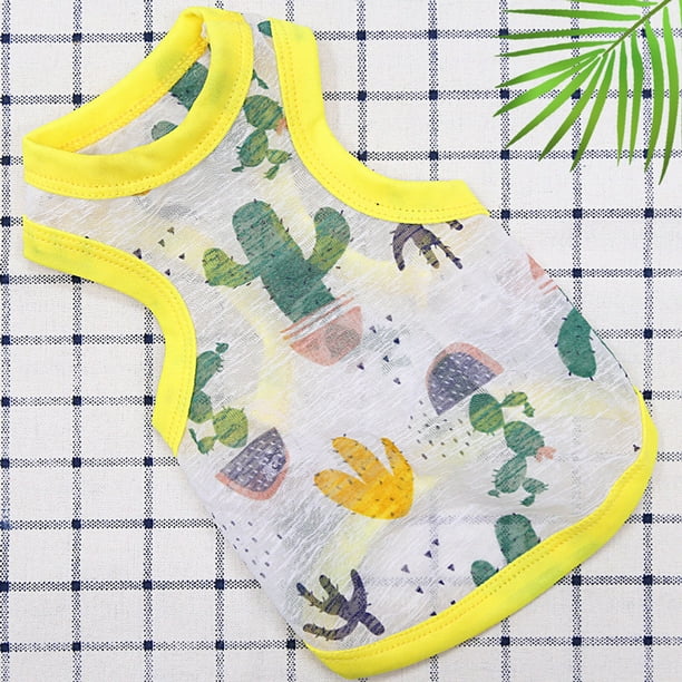Chaleco De Verano Para Mascotas, Chaleco Fresco Transpirable Para Perros, Ropa Para Mascotas Para Cachorros Y Gatos, Ropa Para Mascotas seitruly PT002736-11