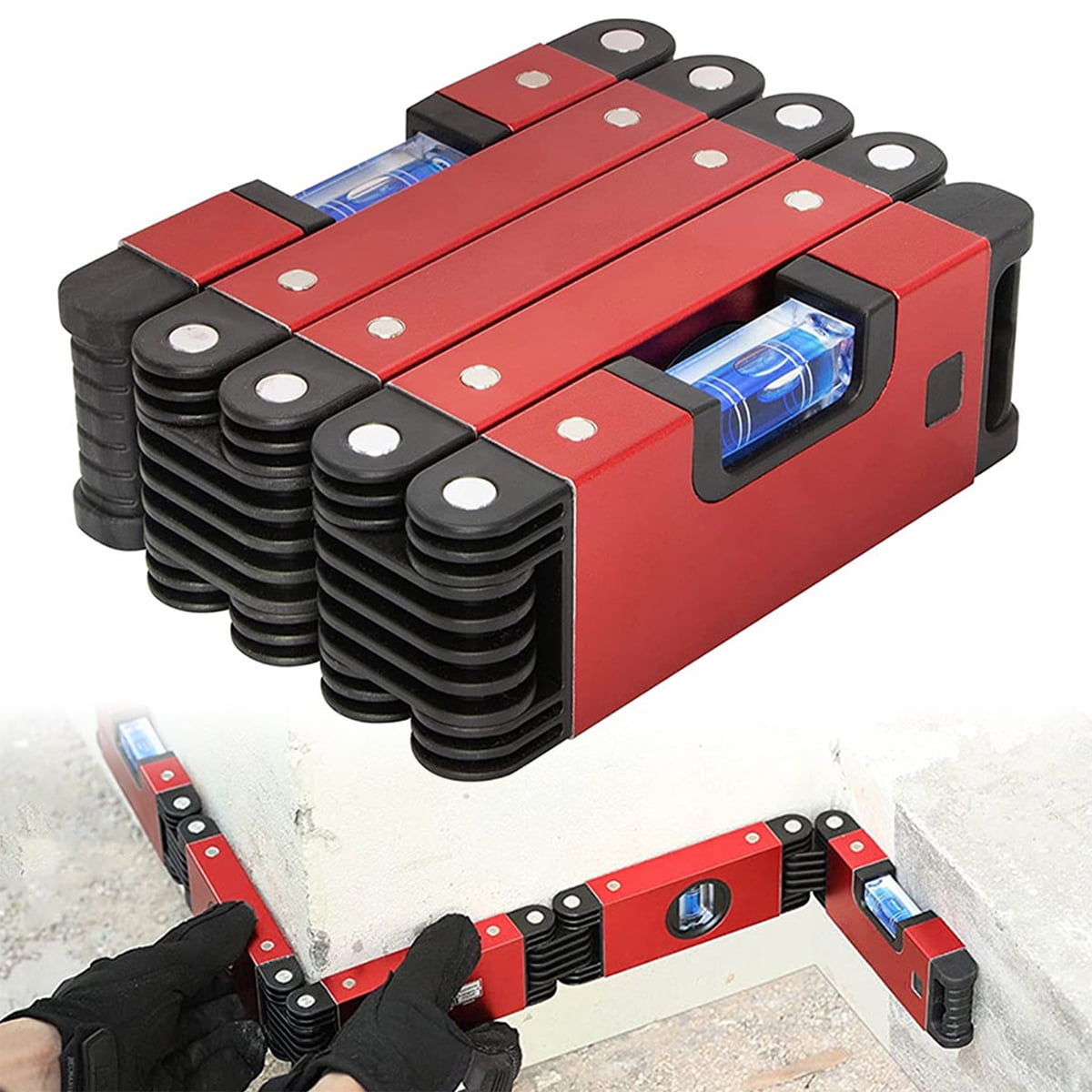 verlacod Foldable Level 28inch MultiAngle Level Measuring Tool