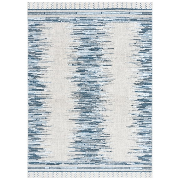 SAFAVIEH Alamo Keila Abstract Area Rug, Grey/Blue, 9' x 12'