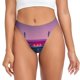thumbnail image 1 of Balery Sunset Truck Highway Tangas de Algodón para Mujer con Estampado – Ropa Interior Sexy, Transpirable, G-string-XX-Large, 1 of 6
