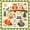 Cream Green, variant on Manfei Cute Rustic Bear Twin Sheets, Waterclor Fall Leaves Bedding, Pink, 3 Pieces, 1 Flat Sheet, 1 Fitted Sheet and 1 Pillowcase
