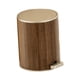 thumbnail image 2 of Bote de basura para baño con tapa, bote de basura con pedal, bote de basura con escalón, contenedor de basura para lavandería, inodoro, garaje, 12 litros, 2 of 8