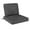 Gray, variant on Costway 2-Pack 24" x 24" Deep Seat Cushion & Back Pillow with Removable Covers Outdoor Gray