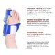 thumbnail image 2 of Corrector de 2 piezas para mujeres y hombres, banda elástica para dedos del pie Valgus Brace - Dedo ortopédico ligero, cómodo y transpirable, 2 of 5