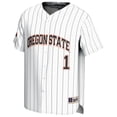 thumbnail image 2 of Youth GameDay Greats #1 White Oregon State Beavers Lightweight Baseball Fashion Jersey, 2 of 4