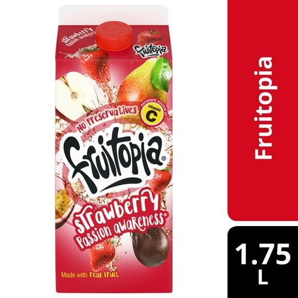 Fruitopia® Amitiés fraises et fruits de la passion 1,75 L 1.75 x L