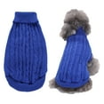 thumbnail image 2 of Barhoo Warm Knitted Pet Jumper Winter Sweater Soft Comfortable Puppy Coat Jacket for Small Medium Dogs Cats Cold Weather Fashion Apparel Holiday Costume Breathable Durable Daily Wear, 2 of 9