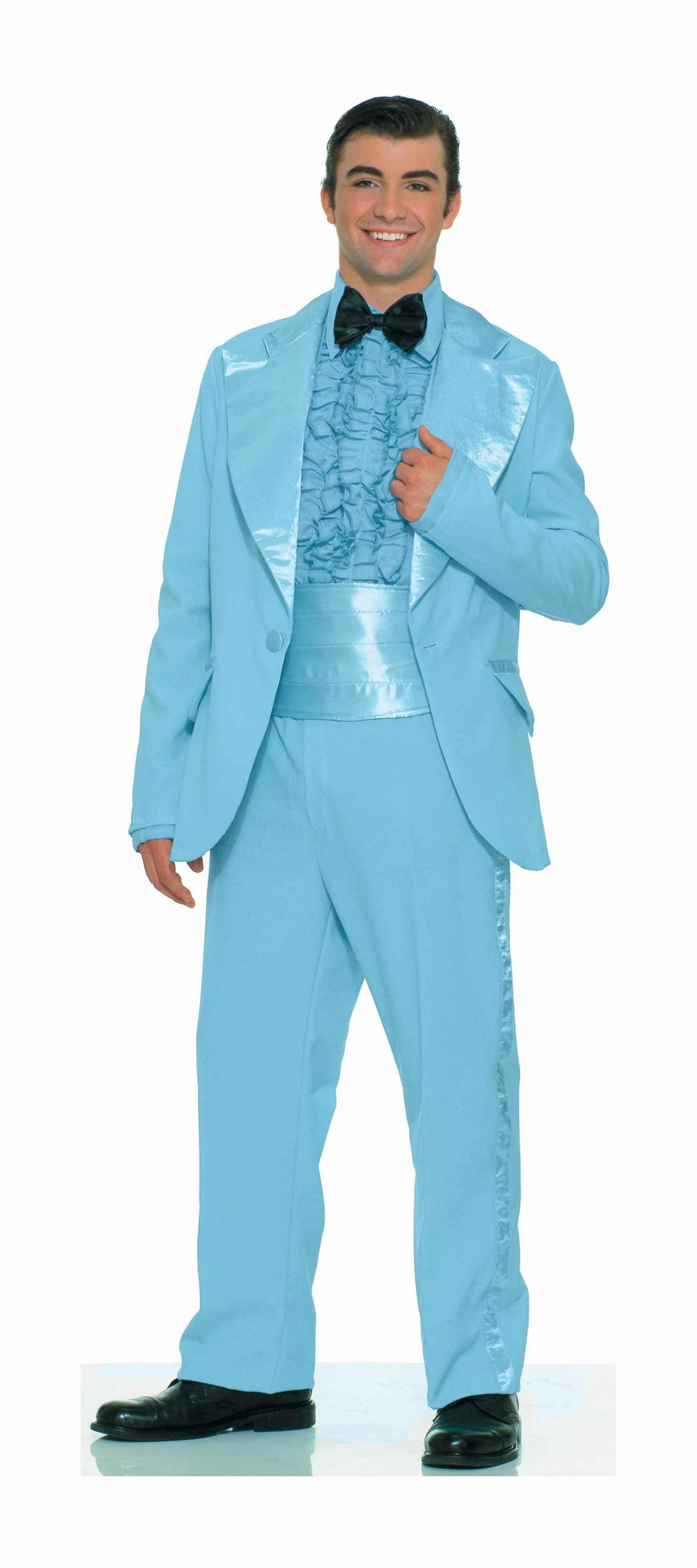 Prom King Powder Blue Tux 1970s Mens Costume - Plus - Walmart.com
