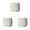 B-3Pcs, variant on Cement Candle Holder, Stone Pattern Tea Light Candle Cup, Heat-Resistant Aromatherapy Container, Travertine Match Jar for Home Dining Room Outdoor, Black & White