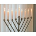 thumbnail image 6 of Large Metal Silver Coated Hanukkah Menorah 2 Ft. For Synagogue, 6 of 9