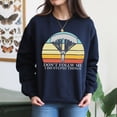 thumbnail image 4 of EcoLoom Don Follow Me I Do Stupid Things Long Sleeve Unisex Midweight Crewneck Sweatshirt, 4 of 4