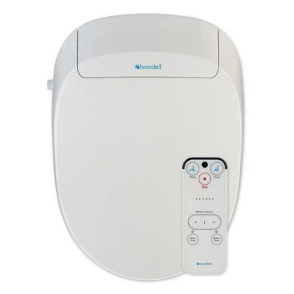 Brondell Swash 300 Bidet Elongated White Toilet Seat