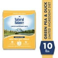 thumbnail image 3 of Natural Balance Limited Ingredient Diets Green Pea & Duck Formula Dry Cat Food, 10 Pounds, Grain Free, 3 of 12