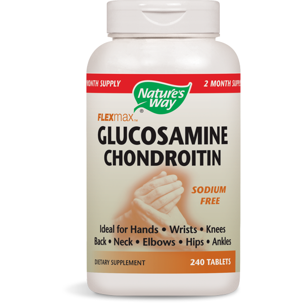 Nature's Way FlexMax Glucosamine Chrondroitin 240 Tablets