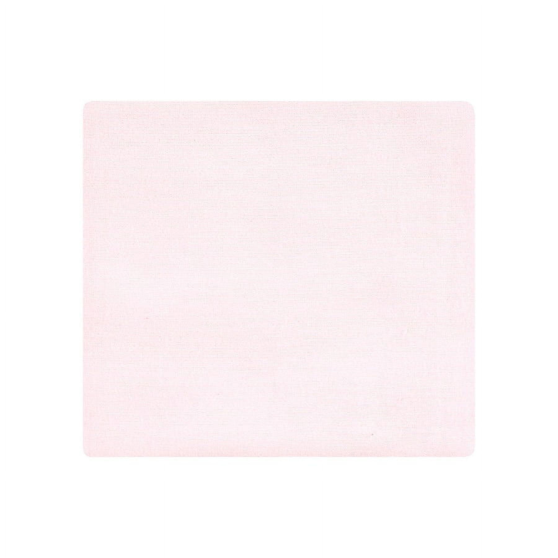Hudson Baby Infant Girl Cotton Flannel Receiving Blankets Bundle, Pink Tulips, One Size