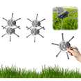 thumbnail image 1 of 4-PACK Universal Grass Trimmer Replacement Head - 6-Inch Heavy Duty Design, Compatible with Most Lawn Mowers, 6-Blade Set, 1 of 7