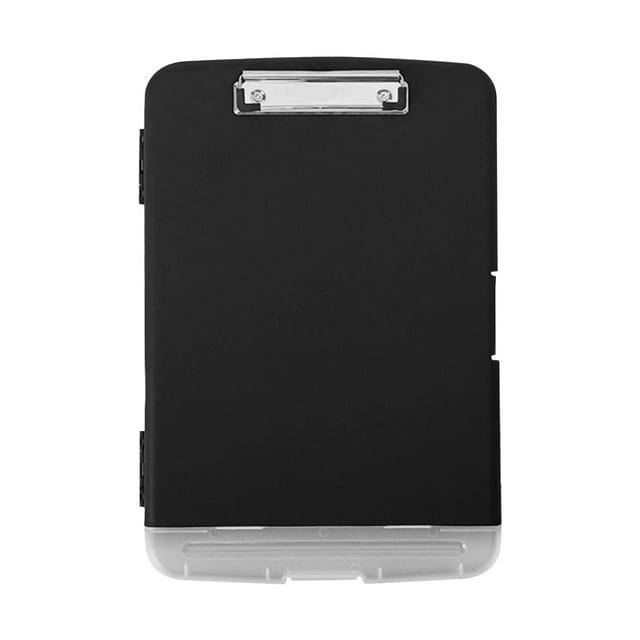 Clipboard Storage Box, A4 Paper Clipboard Paper Holder Storage Clip Board Ideal for School, Letter Size Slim-case Storage Clipboard Home and Office Use Memo Clipboard