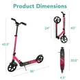 thumbnail image 7 of Best Choice Products Kids Height Adjustable Kick Scooter w/ Carrying Strap, Non-Slip Deck, Kickstand - Pink, 7 of 7