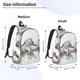 thumbnail image 2 of Easygdp Running White Horses Mochila de Lona Resistente para Laptop, Compatible con Laptops de 15 a 17 pulgadas, Ideal para Escuela, Trabajo y Viajes-Small, 2 of 5