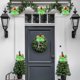 thumbnail image 4 of Objetos colgantes Decoración del hogar Navidad Adornos navideños con lazos navideños Gorro navideño Lazo verde Regalos navideños Decoración de habitaciones Hogar y cocina Elementos esenciales para dor, 4 of 8