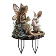 thumbnail image 1 of Signo Conejo Al Aire Libre Pascua Stakes Jardín Rabbit Stake Garden 2D para, 1 of 9