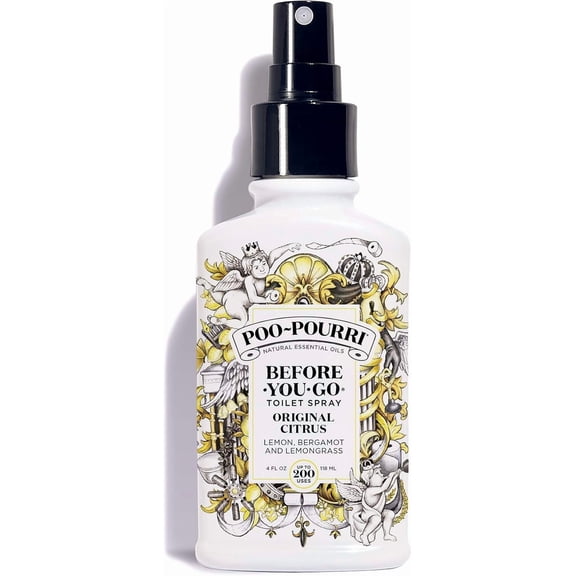 Before-You- go Toilet Spray, 4 Fl Oz, Original Citrus Scent