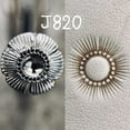 thumbnail image 1 of J820 Timbre en Cuir à Motif de Fleur OKA Japon, 1 of 1
