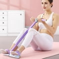 thumbnail image 4 of Bandas de Resistencia con Pedales y 4 Tubos para Ejercicio: Cuerda de Estiramiento Multifuncional para Ejercitar Brazos, Piernas, Abdominales y Caderas. Equipo de Fitness Portátil para Usar En Casa,, 4 of 5