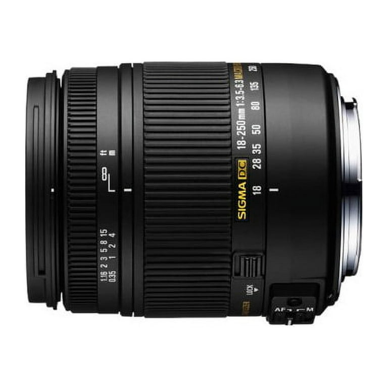 Sigma 18-250mm f3.5-6.3 DC MACRO OS HSM - Walmart.com