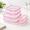 Pink-6 Pack (2L+2M+2S), variant on White 6 Pack (2L+2M+2S) Clear Hard Shell Zipper Electronics Carrying Cases