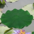 thumbnail image 2 of Miangastore Pond Plants Simulated Lotus Leaf Green EVA 2Pcs 22.8X22.8X0.2In, 2 of 9