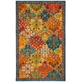 thumbnail image 2 of SAFAVIEH Aspen APN514M Handmade Blue / Orange Rug, 2 of 7
