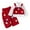 A01-Red, variant on Xyant Toddler Baby Girl Clothes Outfit Long Sleeve Blouse Polo Shirt Top 3D Flower Vest Pants 3 Piece Outfits Set (Red,18-24 Months)