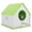 Light Green, variant on SHISUYAN Parrot Nest Box Easy to Clean Pet Owners Backyard 1Pack 6.7X6.7X6.7in