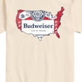 thumbnail image 3 of Budweiser - America Logo Fill Short Sleeve Graphic T-Shirt, 3 of 5