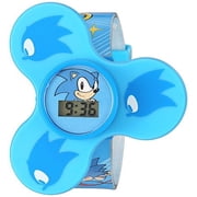 Sonic the Hedgehog Quartz Plastic Strap Blue 15 5 Casual Watch Model SNC4016